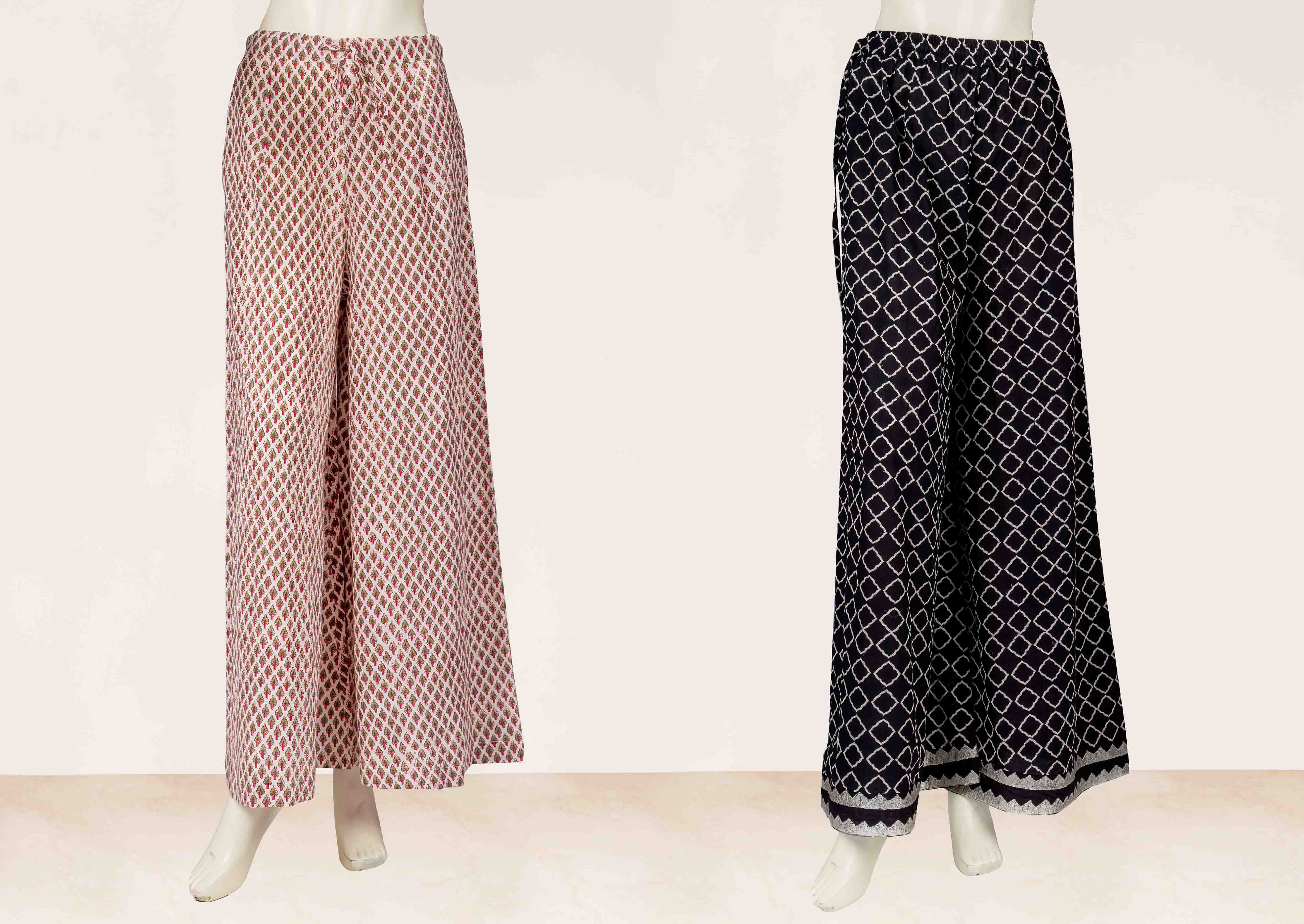 Printed Palazzo Pants