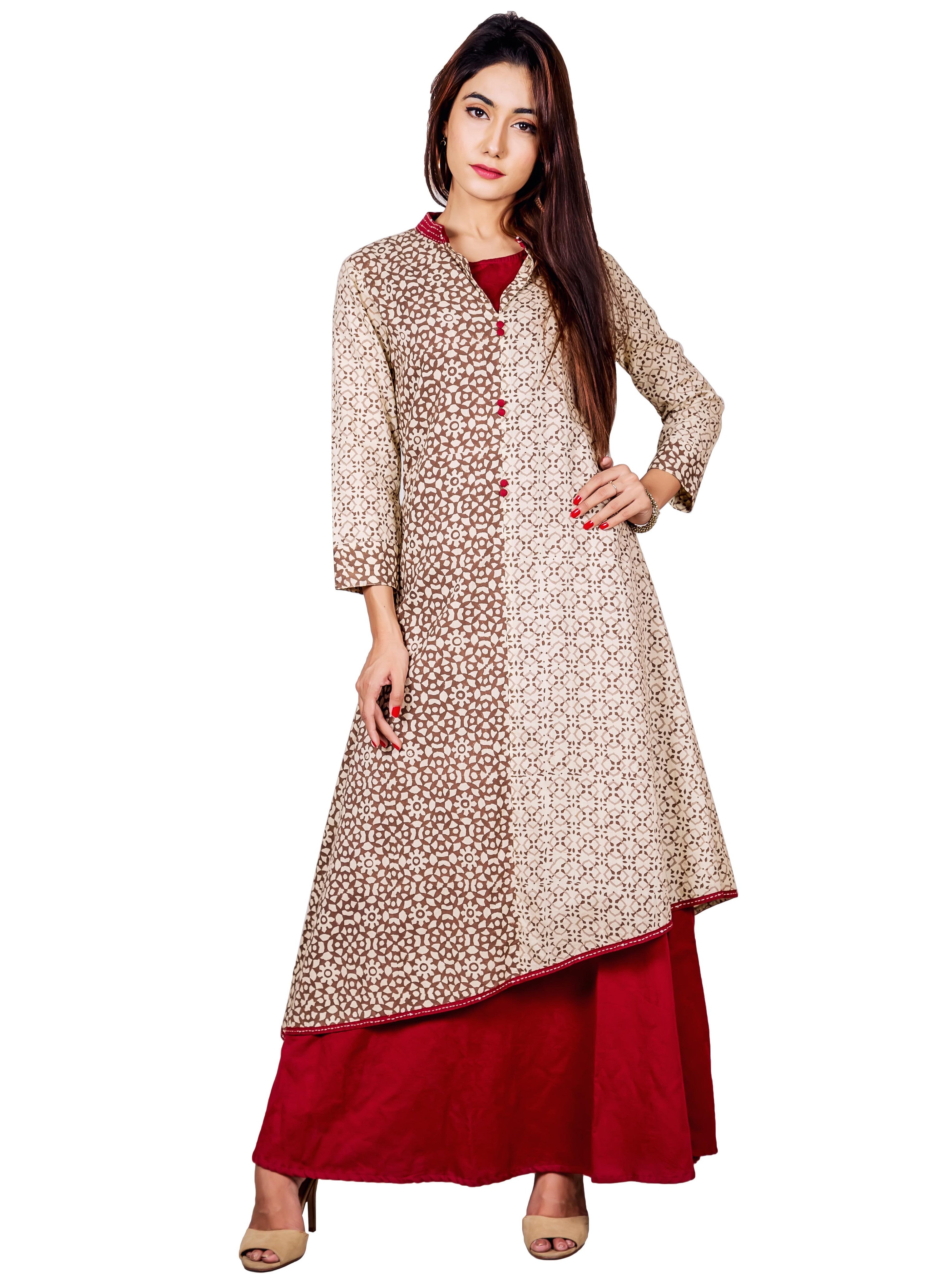 printed kurtis