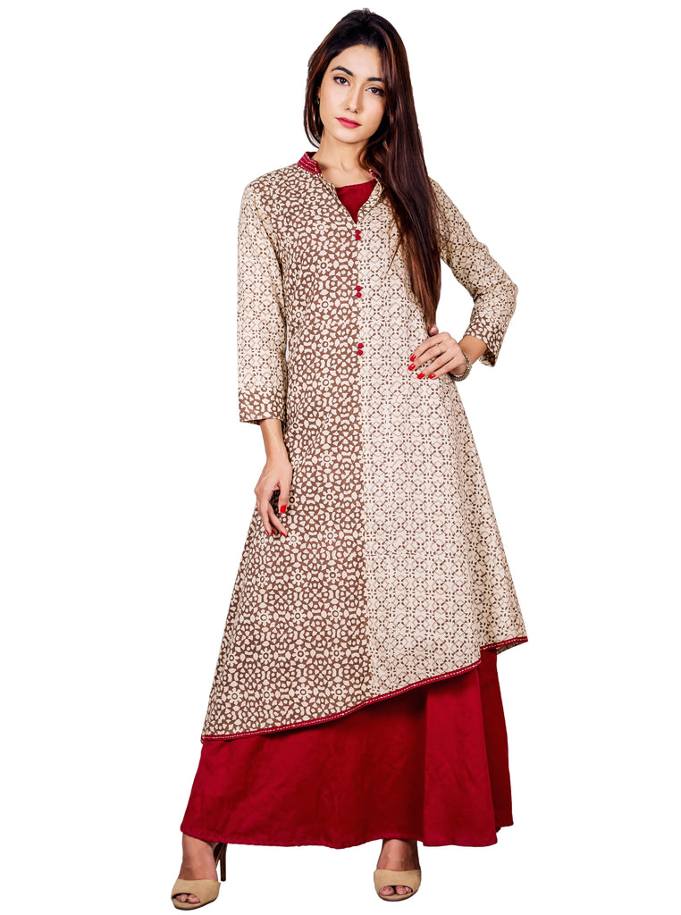 printed kurtis