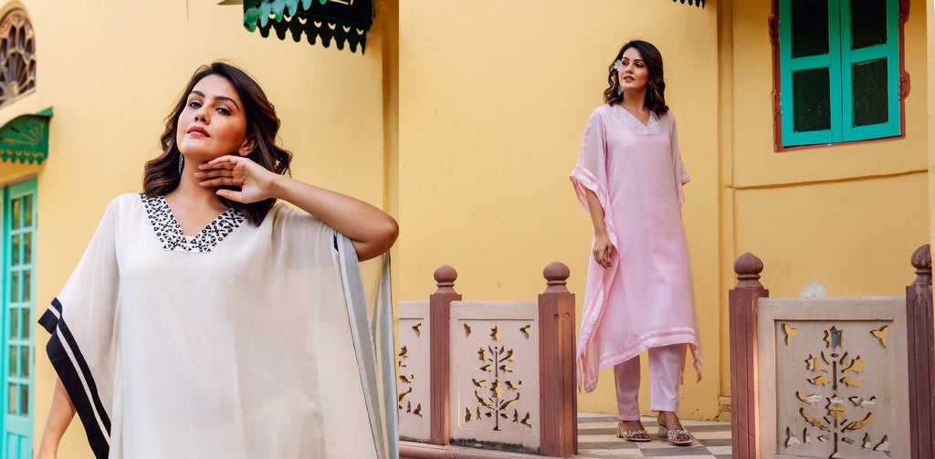 Embrace Effortless Elegance: The Charm of Indo-Western Kaftans