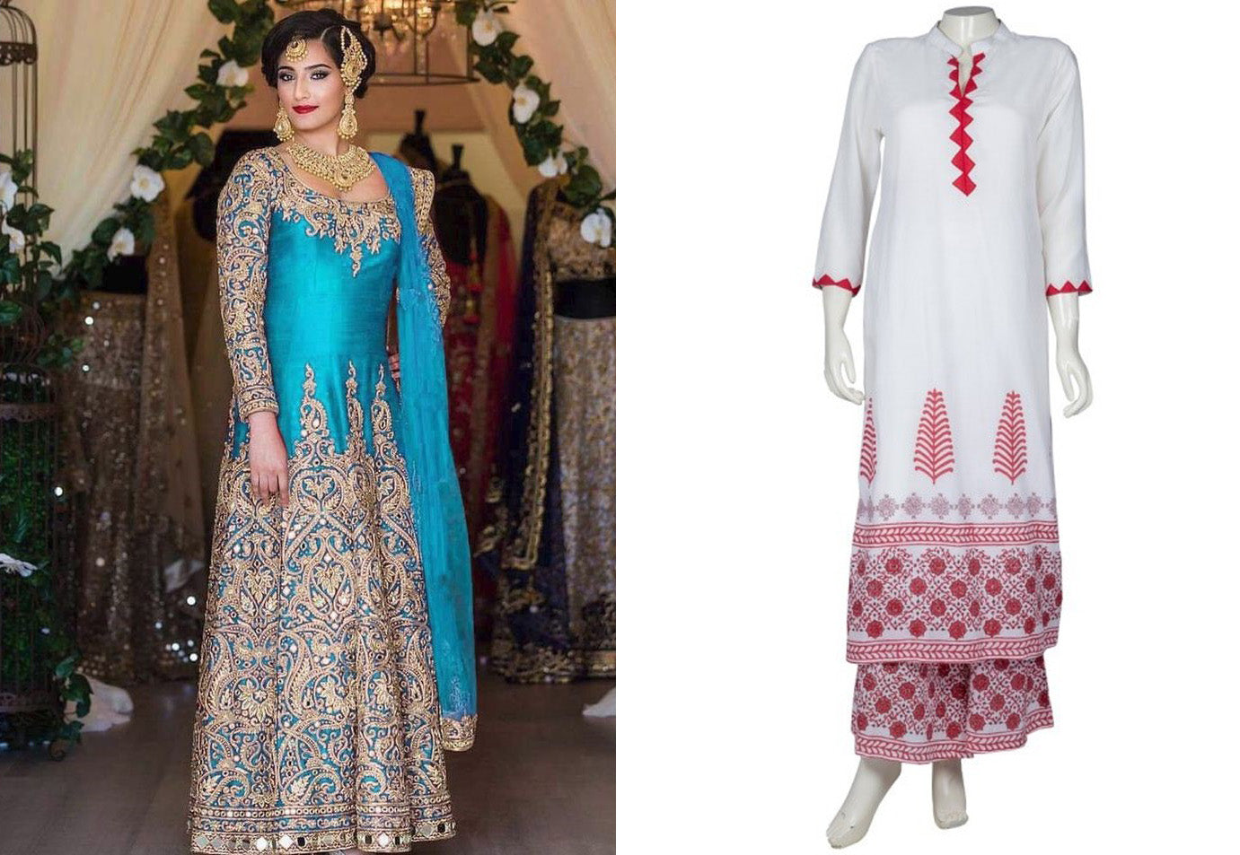 embroidered kurtis