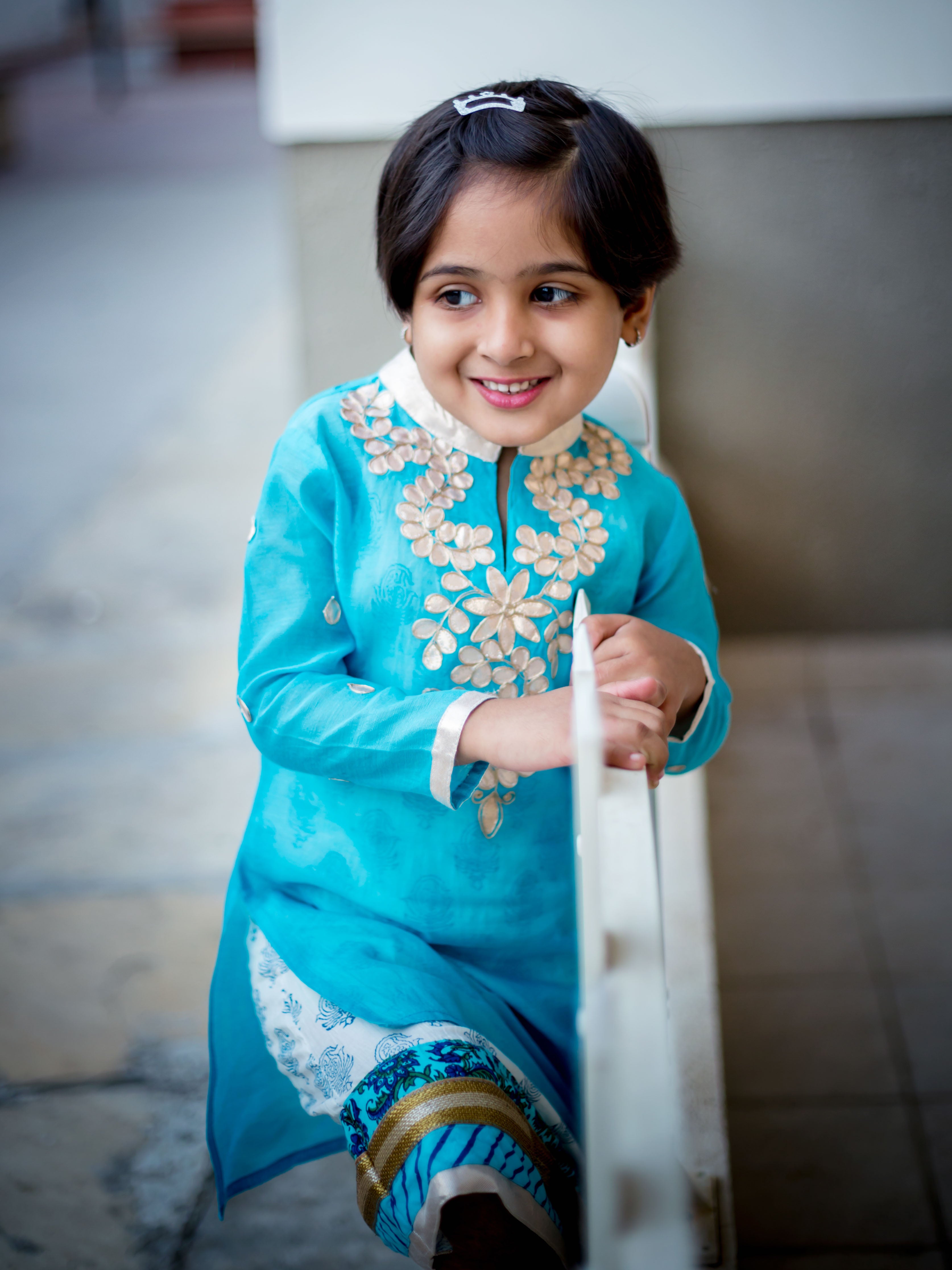 indo western dress for girl kid